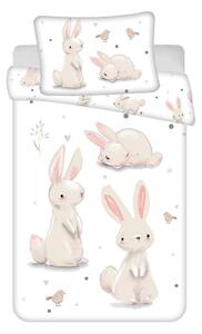 Bavlnená detská obliečka do postieľky 100x135 cm Bunnies – Jerry Fabrics