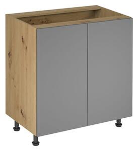 Kuchynská skrinka LANGEN D80 Dub artisan/béžová