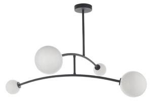 Endon 92940 - Luster na tyči BALANCE 4xG9/3W/230V čierna/biela