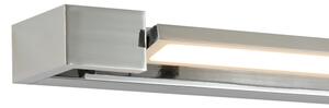 Brilagi-LED Kúpeľňové zrkadlo s osvetlením AQUA LINE LED/18W/230V 60 cm IP44 lesklý chróm