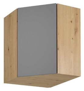 Závesná kuchynská skrinka LANGEN G60N Dub artisan/béžová