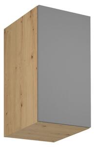 Závesná kuchynská skrinka LANGEN G40G Dub artisan/béžová
