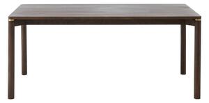 Hnedý rozkladací jedálenský stôl 95x180 cm Arun – Unique Furniture