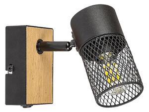Rabalux 71151 - Nástenné bodové svietidlo METTA 1xE14/40W/230V dub
