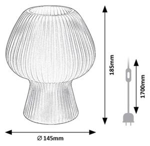 Rabalux 74023 - Stolná lampa VINELLE 1xE14/60W/230V biela