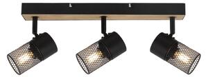 Rabalux 71153 - Bodové svietidlo METTA 3xE14/40W/230V