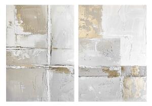 Obrazy s ručne maľovanými prvkami v súprave 2 ks 50x70 cm Sail – Styler
