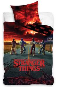 Carbotex Bavlnené obliečky Stranger Things Storm Guards, 140 x 200 cm, 70 x 90 cm