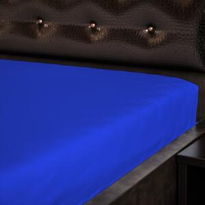 Jersey plachta - modrá tmavá 10 Rozmer: 90x200 cm