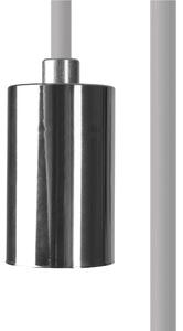 Nowodvorski CAMELEON CABLE E27 WH/CH 8646 | záves s objímkou h=250 cm