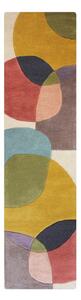 Ručne tkaný vlnený behúň 60x230 cm Glow Multi – Flair Rugs