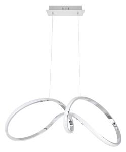 LED Luster na lanku TESORO LED/48W/230V lesklý chróm