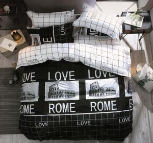 Sendia Textil LOVE ROME bavlnené obliečky DeLuxe 140x200 cm Rozmer obliečok: 140x200 cm, Obsah balenia: 3 Set Balenie