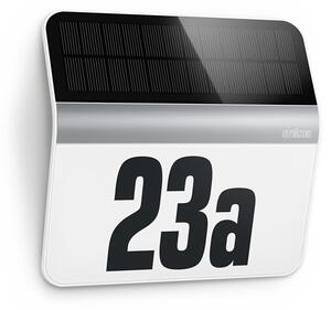 STEINEL 007140 - LED solárne domové číslo XSolar LH-N LED/0,03W nerez IP44
