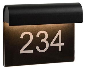 Lucide 27881/06/30 - LED domové číslo THESI LED/6W/230V IP54