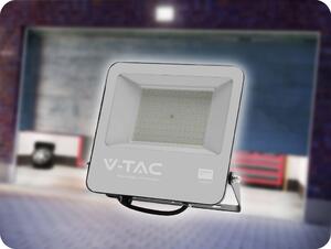 V-TAC LED reflektor 100W, 11480lm, IP65, 6500K, čierny Farba svetla: Studená biela
