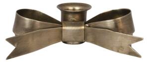 Kovový svietnik Tove Bow Antique Brass
