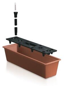 Prosperplast Truhlík Balcony zavlažovací terakota, 60 x 18 x 14 cm