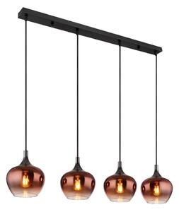 Globo 15548-4HG - Luster na lanku MAXY 4xE27/40W/230V medená