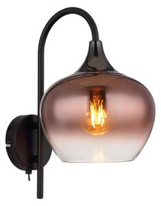 Globo 15548WG - Nástenná lampa MAXY 1xE27/40W/230V medená