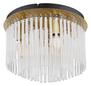Globo 15698DM - Stropné svietidlo GORLEY 5xE14/40W/230V, priemer 32 cm, zlaté