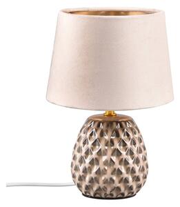 Béžová stolová lampa (výška 27 cm) Ariana - Reality