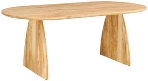 JEDÁLENSKÝ STÔL, mangové drevo, prírodná farba, 200/100/76 cm MID.YOU - Online Only jedálne, Online Only