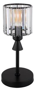 Globo 15742T - Stolná lampa JORDANA 1xE27/60W/230V pr. 15 cm čierna