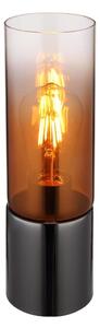 Globo 21000TG - Stolná lampa ANNIKA 1xE27/25W/230V pr. 9 cm čierna/medená
