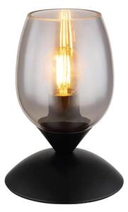 Globo 24007S - Stolná dotyková lampa KUWAITA 1xE14/25W/230V čierna