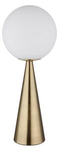 Globo 21031M - Stolná lampa PINPAL 1xE27/40W/230V mosadz