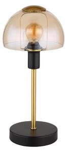 Globo 21914A - Stolná lampa KOKKINI 1xE14/25W/230V čierna/zlatá