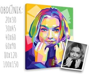 Obraz z fotografie POP Art / Dan Johannson (Obraz z fotografie POP Art / Dan Johannson )