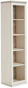 REGÁL NA ŠANÓNY, sivá, biela, 50,6/209,2/43 cm Hom`in - Kancelárske regály