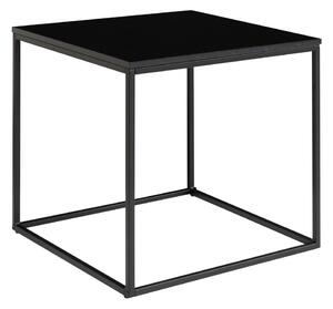 Čierny odkladací stolík House Nordic Vita, 45 x 45 cm