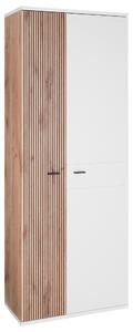 PREDSIEŇOVÁ SKRIŇA, biela, farba duba, 75/198/37 cm Voleo - Skrine