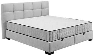 AMERICKÁ POSTEĽ, 160/200 cm, svetlosivá MID.YOU - Online Only spálne, Online Only
