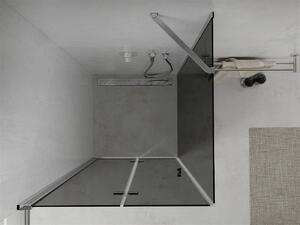 Mexen Lima sprchovací kút 100x100cm, 6mm sklo, chrómový profil-šedé sklo, 856-100-100-01-40