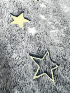 Sendia Textil Deka Svietiaca Hviedzička modro sivá Rozmer deka-prehoz: 150x200 cm