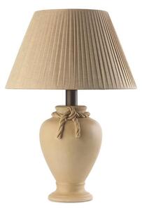 ONLI - Stolná lampa TRECCIA 1xE27/22W/230V 65 cm béžová