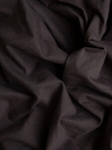 Jersey plachta s lycrou Deluxe 90 × 200 cm – tmavo hnedé