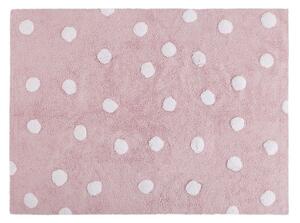 Lorena Canals Koberec Dots pink-white 120x160cm
