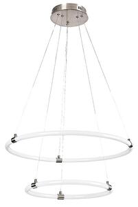 Rabalux 98072009 LED závesné stropné svietidlo Irelia | 55W integrovaný LED zdroj | 4700lm | 3000+4000+6000K