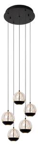 Lucide L134982430 LED závesné stropné svietidlo SENTUBAL | 5x5,3W integrovaný LED zdroj | 5x210lm | 2700K