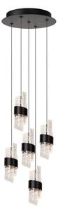 Lucide L134963630 LED závesné stropné svietidlo KLIGANDE | 5x8W integrovaný LED zdroj | 5x520lm | 2700K