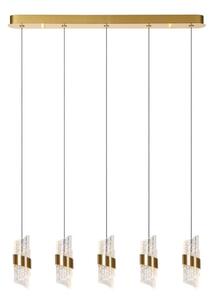 Lucide L134963502 LED závesné stropné svietidlo KLIGANDE | 5x7,8W integrovaný LED zdroj | 5x620lm | 2700K