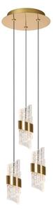 Lucide L134962102 LED závesné stropné svietidlo KLIGANDE | 3x8W integrovaný LED zdroj | 3x600lm | 2700K