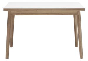 Rozkladací jedálenský stôl s bielou doskou Hammel Single, 120 x 80 cm