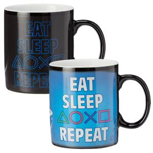 Meniaci hrnček Playstation - Eat Sleep Repeat