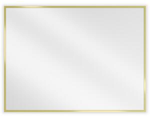 Mexen Loft kúpeľňové zrkadlo obdĺžnikové 80 x 60 cm, zlatý rám - 9852-080-060-000-50